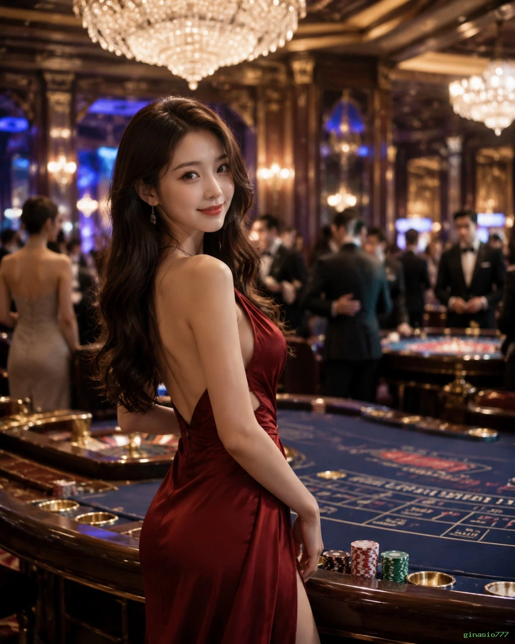 Roleta e blackjack ginasio777